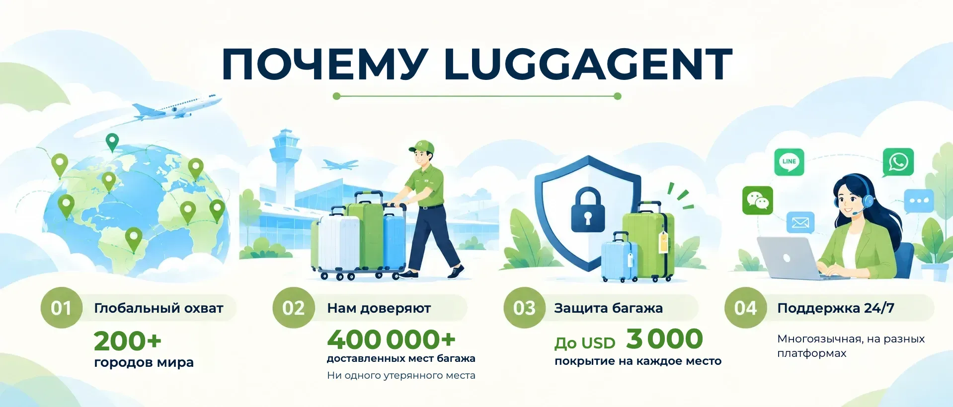 WHY CHOOSE LUGGAGENT