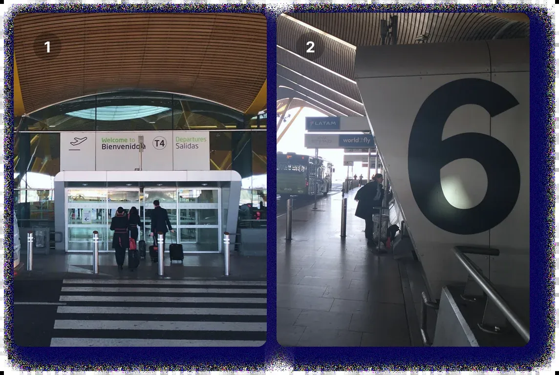 Madrid–Barajas Airport: meeting point, photo 1