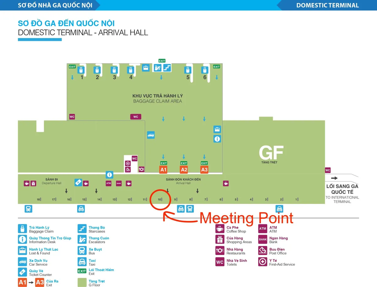 Tan Son Nhat International Airport: meeting point, photo 1