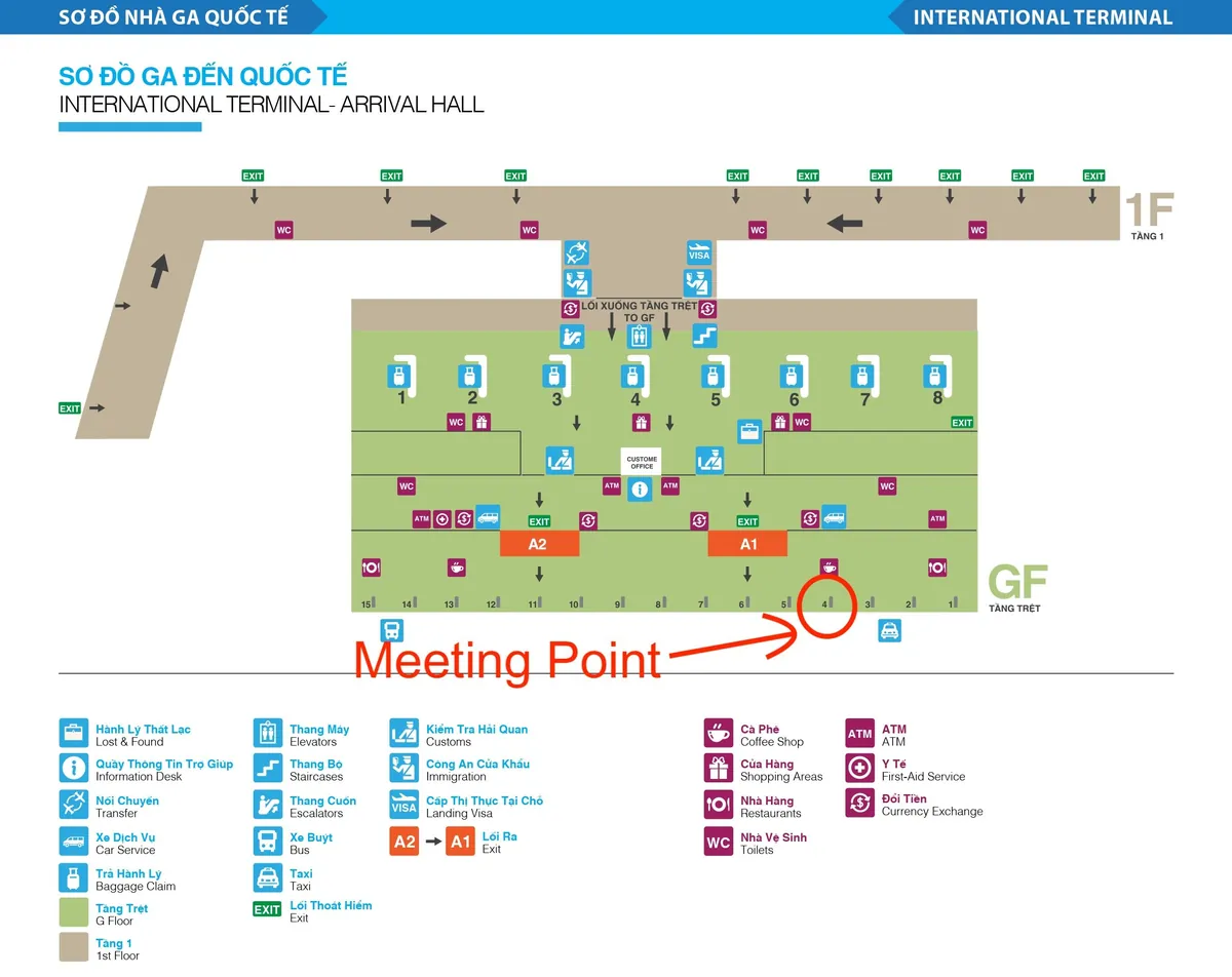 Tan Son Nhat International Airport: meeting point, photo 1